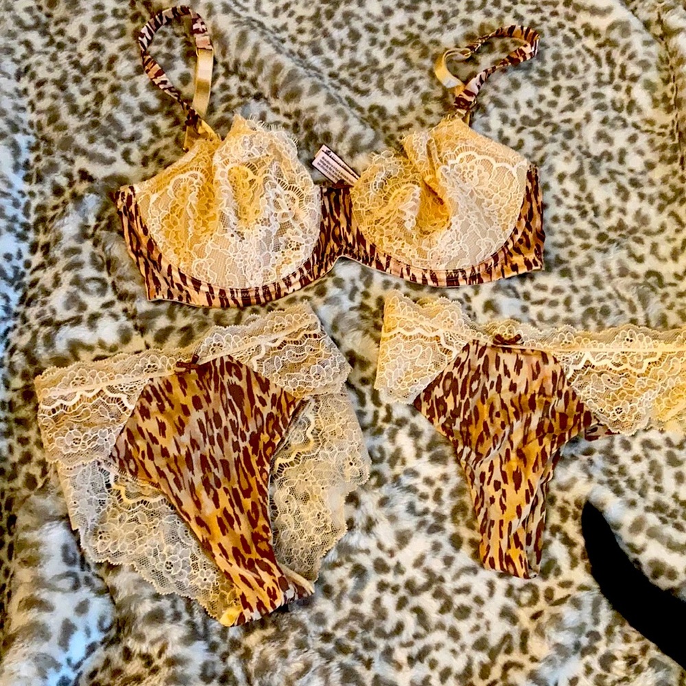 Victoria’s Secret and lined bra and panty set